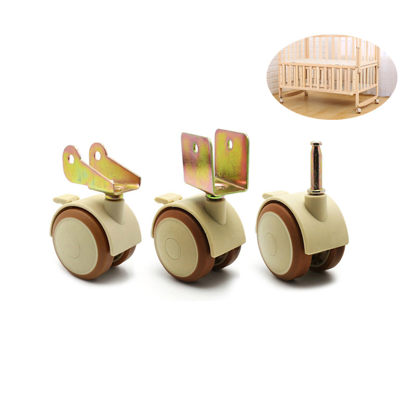 Baby Nursery Trolley - Комплект из 4 нейлоновых поворотных колесиков