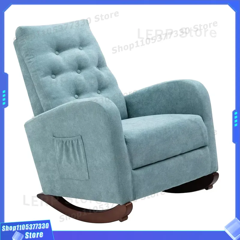 Baby Nursery Rocking Chair - Деревянное кресло-качалка для младенцев с высокой