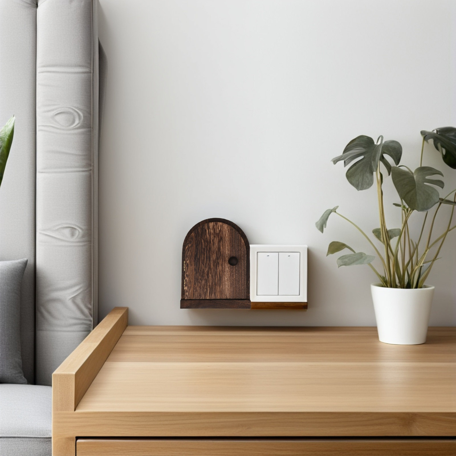 Outlet Cover Childproof - Защитная накладка на выключатель из массива