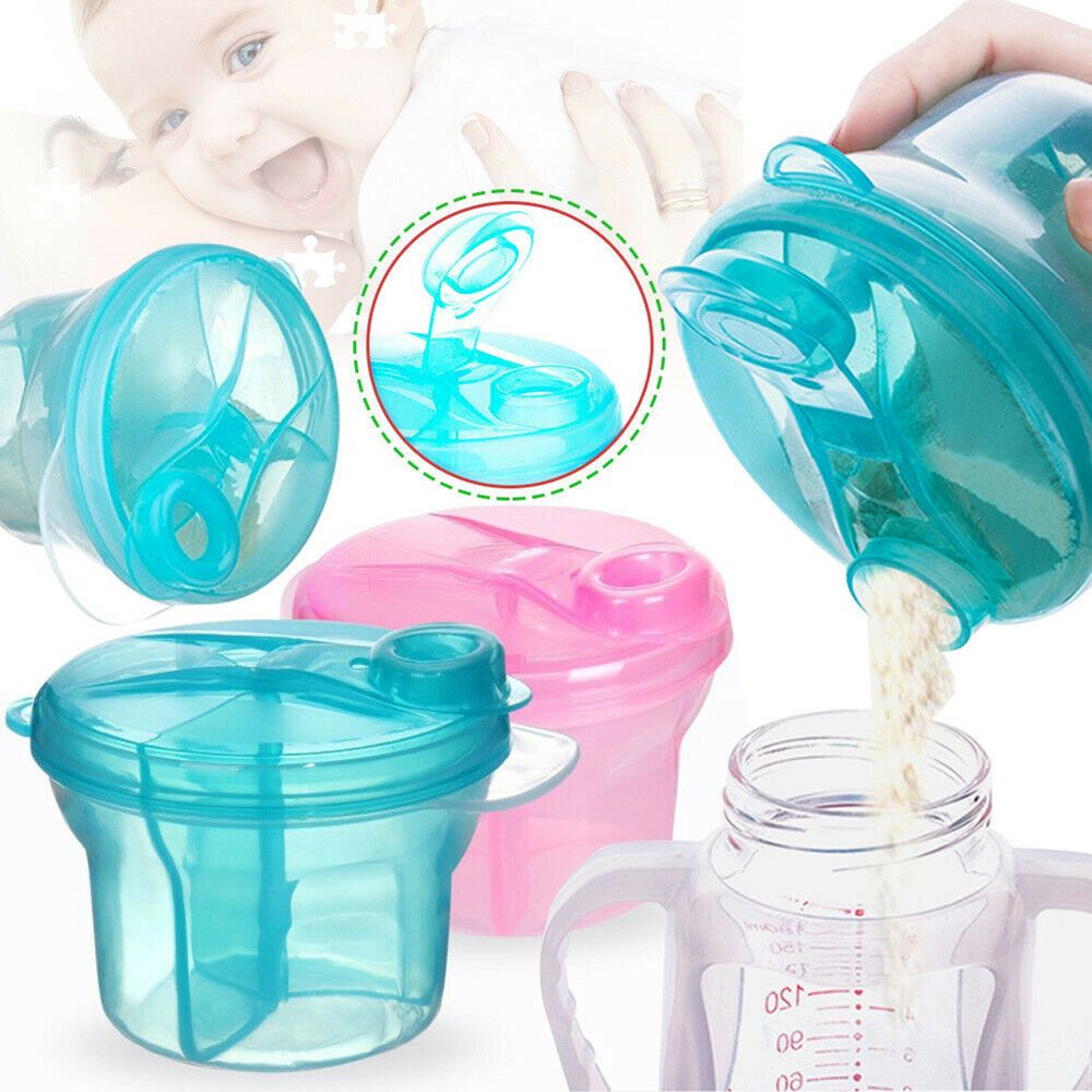 Baby Nursery Things - 3-доровый контейнер для формулы, дозатор детского