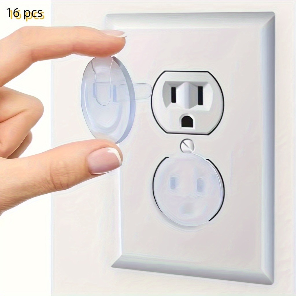 Outlet Cover Childproof - Набор из 14 прозрачных защитных заглушек