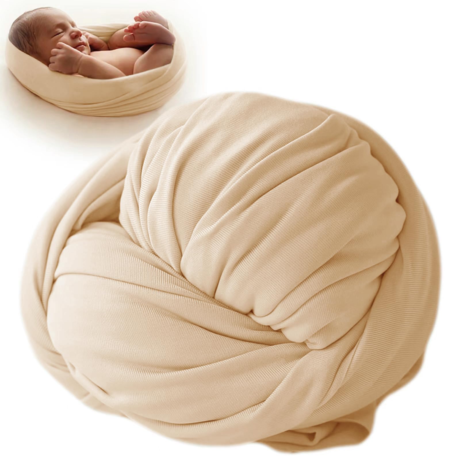Baby Wrap Stretchy - Реквизит для фотосъемки новорожденных: эластичное одеяло-пеленка,