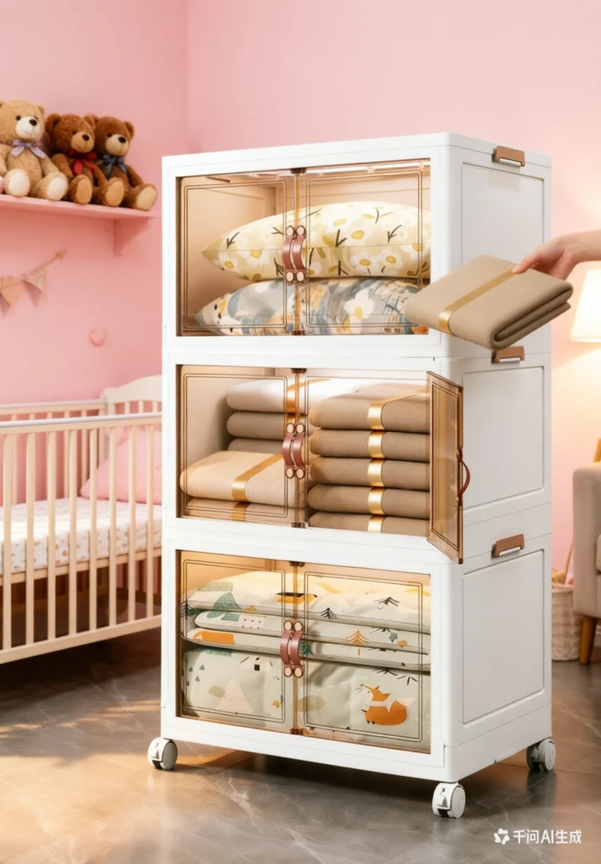 Baby Nursery Unit - Ультратонкий складной органайзер для хранения 7