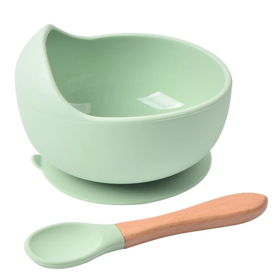 Baby Nursery Accessories - Высококачественная водонепроницаемая силиконовая миска для кормления,