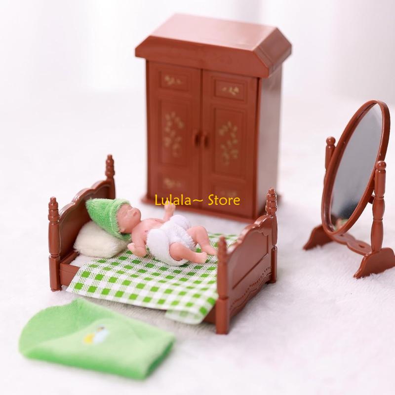 Baby Nursery Accessories - Y4QA 3INCH MINIATURE BABY DOWL Реалистичная
