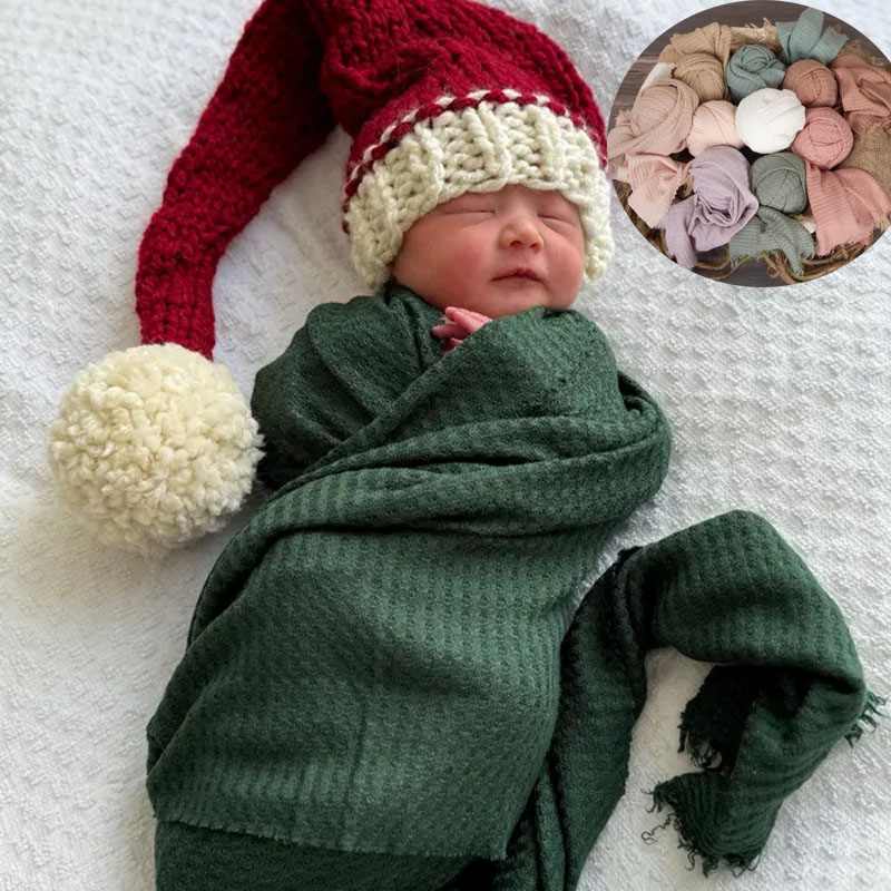 Baby Wrap Stretchy - Мягкая эластичная вафельная пленка для фотосессии