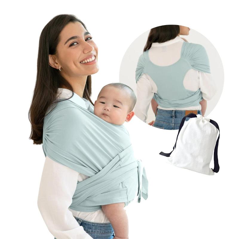 Baby Wrap Stretchy - Цельный регулируемый эластичный ремень-переноска для новорожденных,