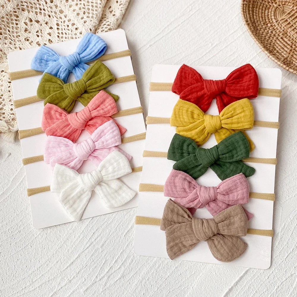 Baby Nursery Set - Набор из 5 хлопковых повязок на