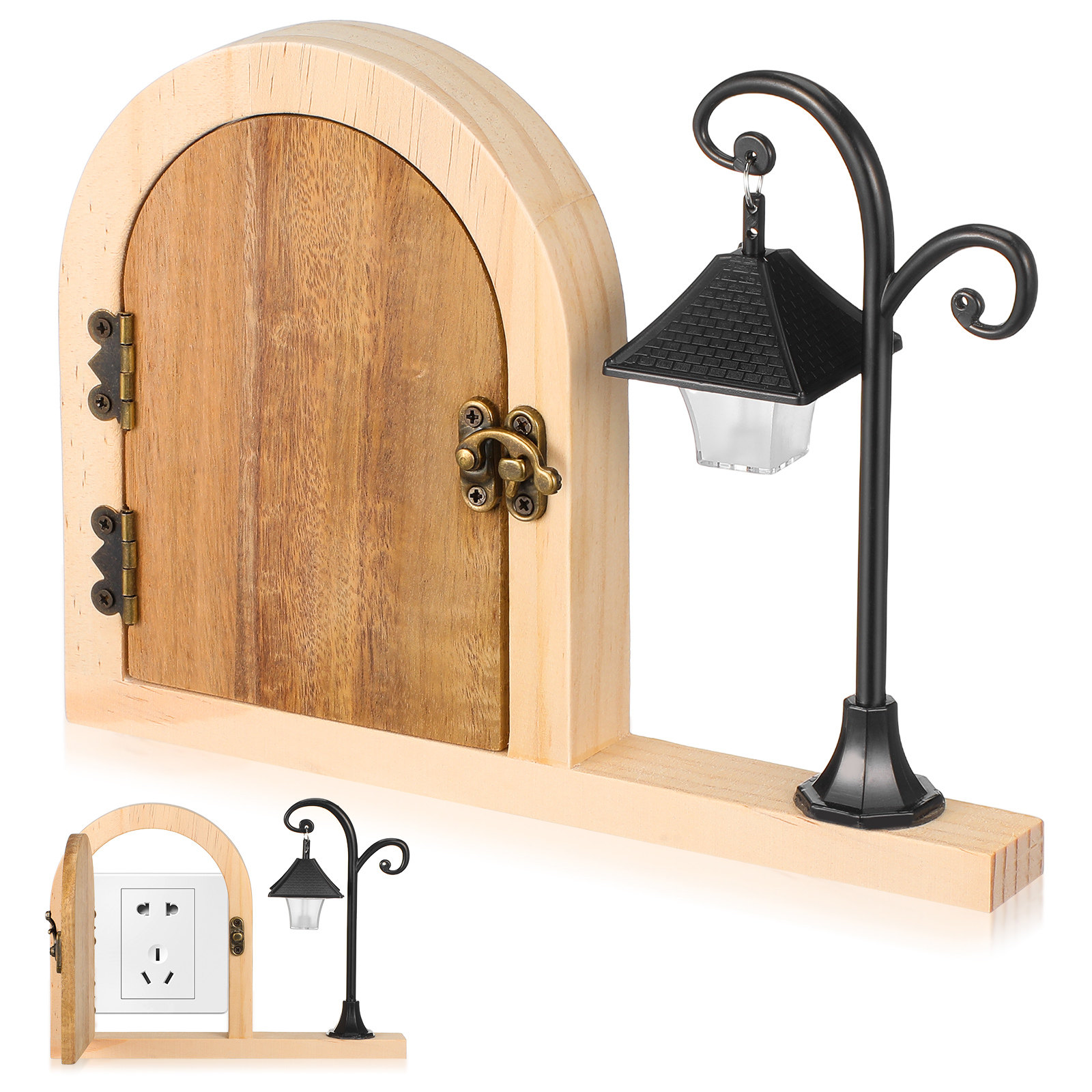 Outlet Cover Childproof - Деревянная декоративная накладка на розетку в