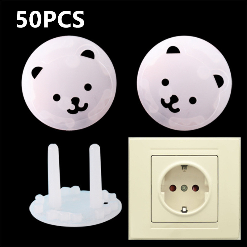 Outlet Cover Childproof - 10/20/50 шт., детская электрическая розетка, защитная