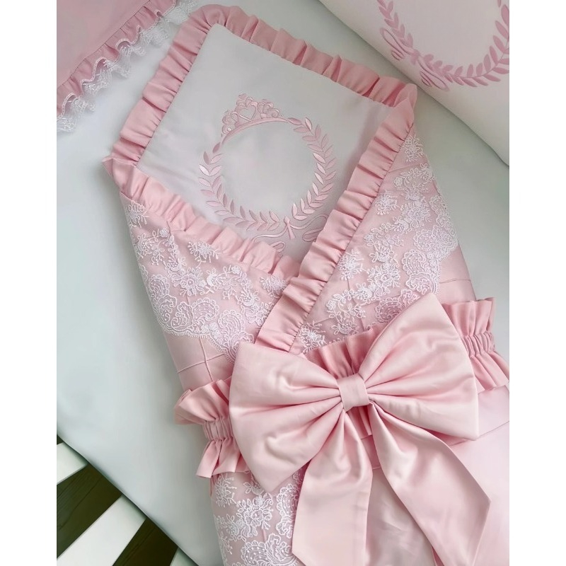 Baby Nursery Accessories - Роскошный атласный комплект с поясом и