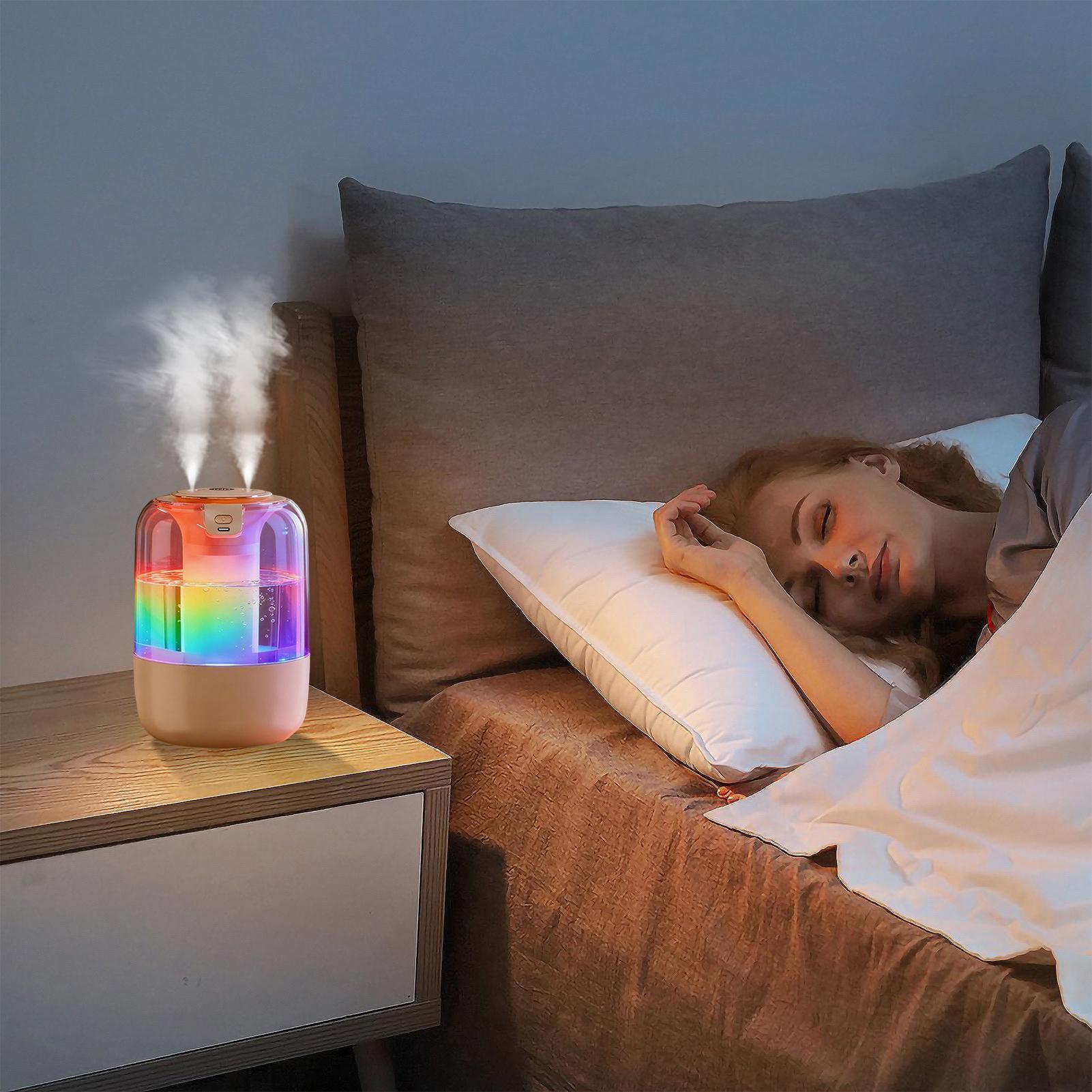 Baby Nursery Humidifier - Увлажнитель для спальни с ночником, тихий
