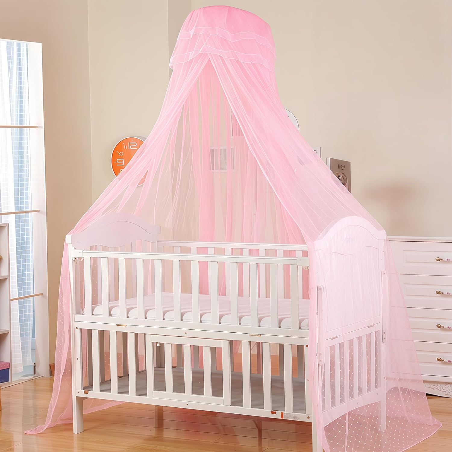 Baby Nursery Accessories - Новый балдахин для кроватки, регулируемый по