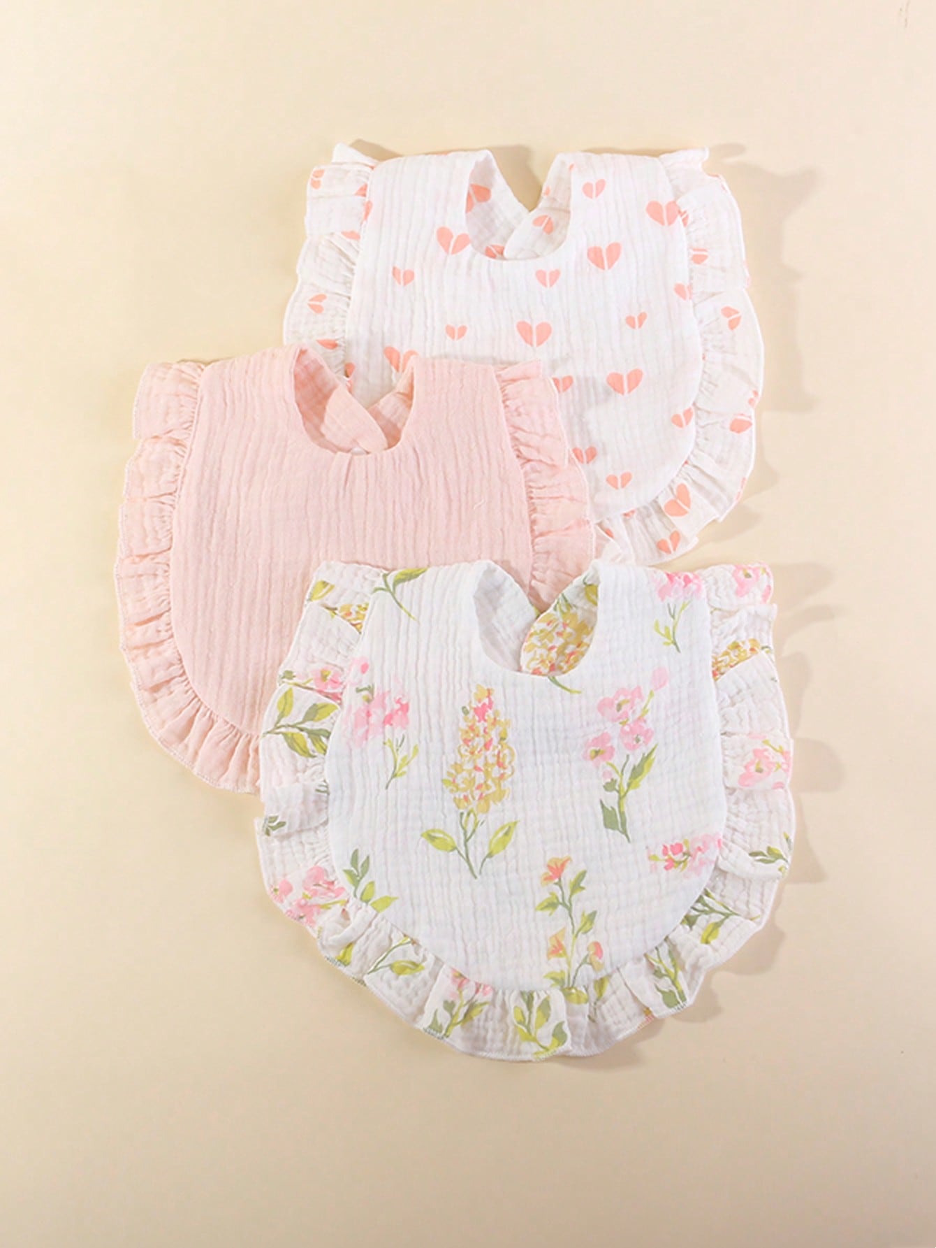 Baby Nursery Accessories - 3 шт./компл. детские муслиновые нагрудники, мягкие