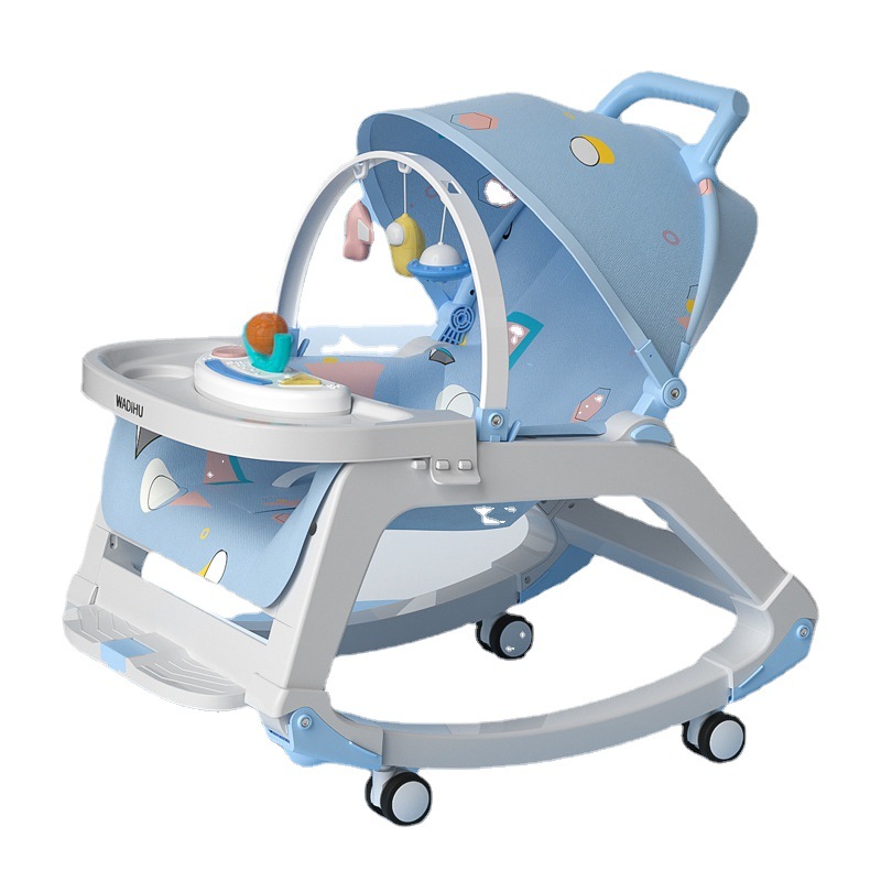 Baby Nursery Rocking Chair - Экологичное портативное многофункциональное детское кресло-качалка 2-в-1,