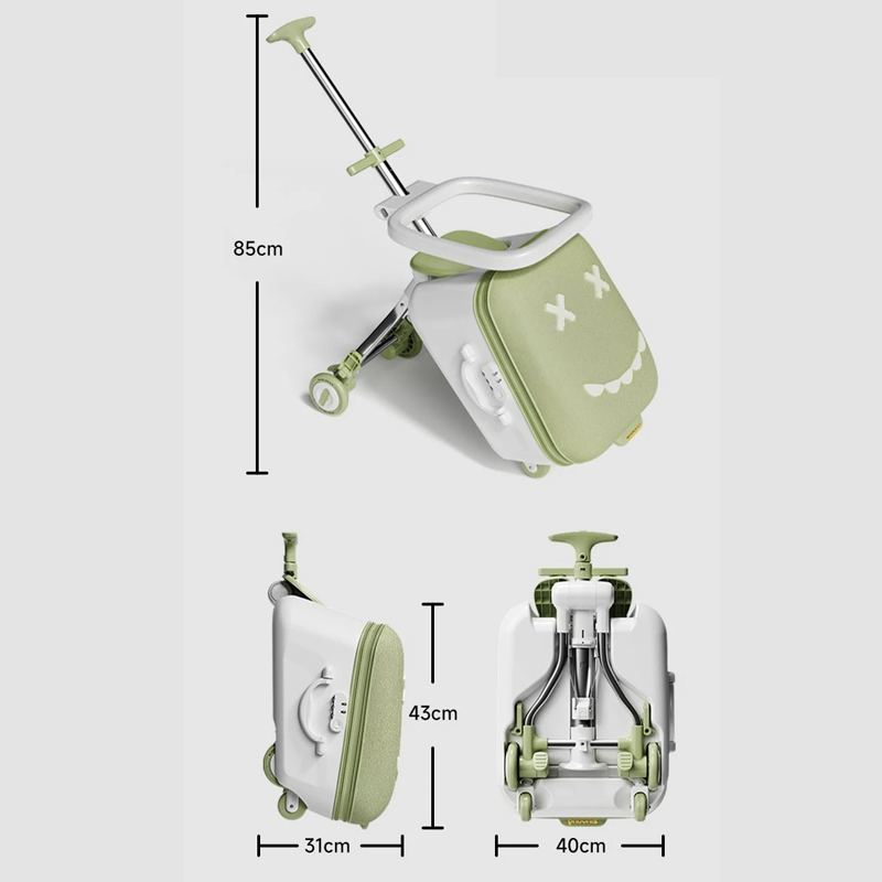 Детский чемодан-каталка: ребен – обзор и цена Baby Nursery Trolley