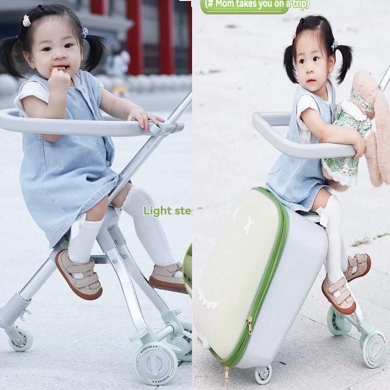 Детский чемодан-каталка: ребен – обзор и цена Baby Nursery Trolley