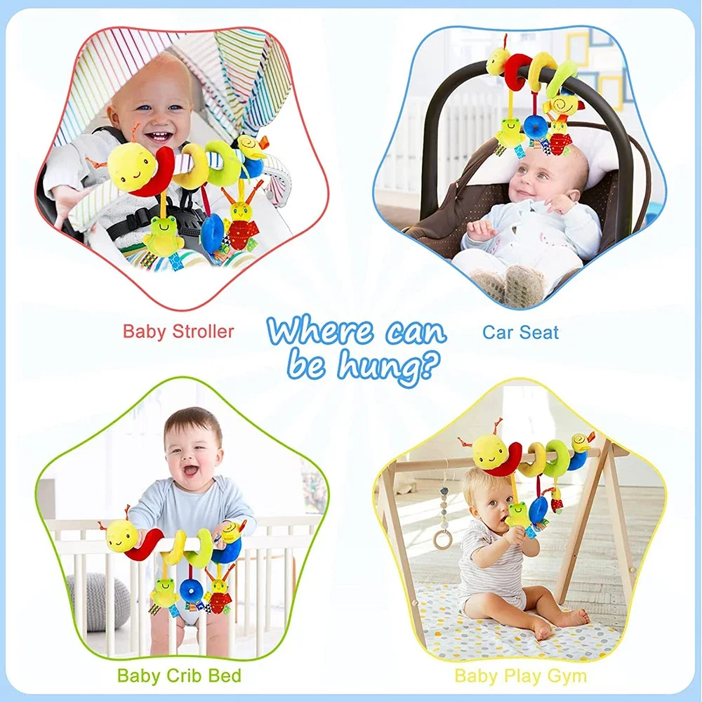Спиральные игрушки для колясок – обзор и цена Baby Nursery Trolley
