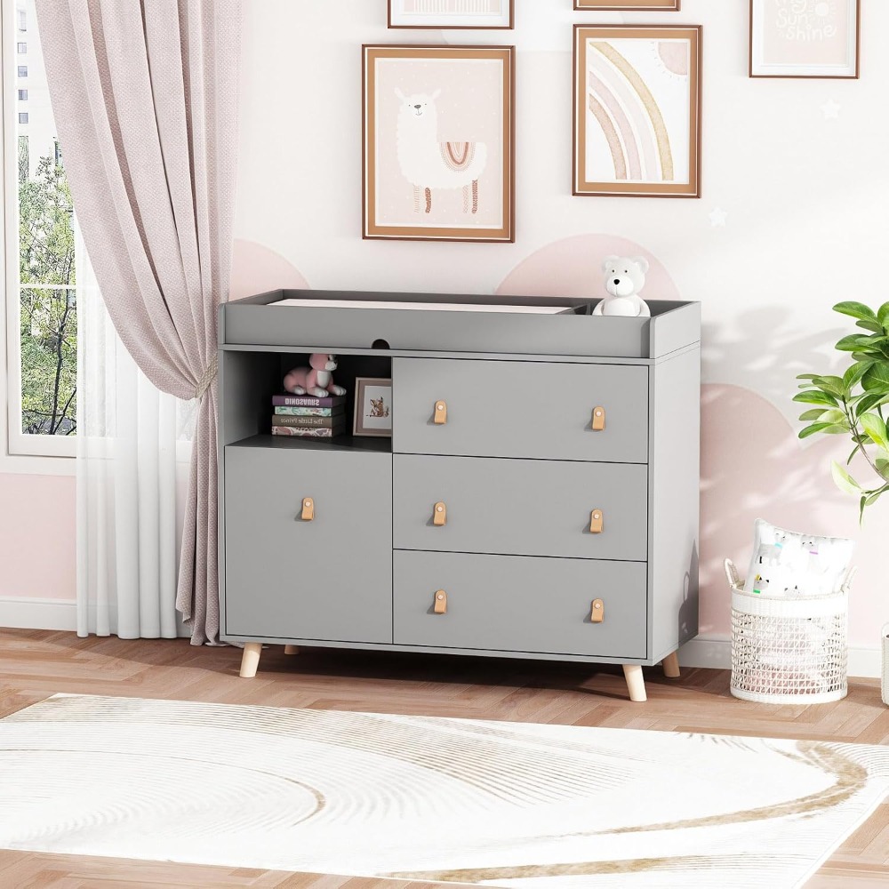 Пеленальный столик для детског – обзор и цена Baby Nursery Dresser