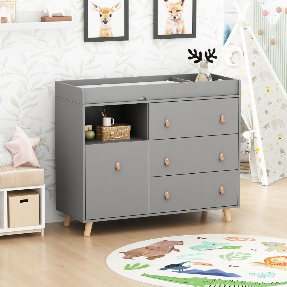 Пеленальный столик для детског – обзор и цена Baby Nursery Dresser
