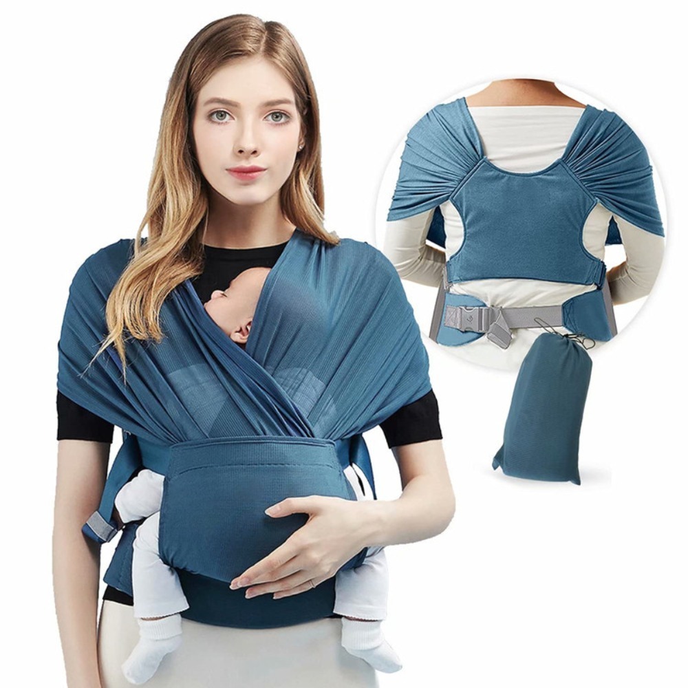 Портативный эргономичный слинг – обзор и цена Baby Wrap Stretchy