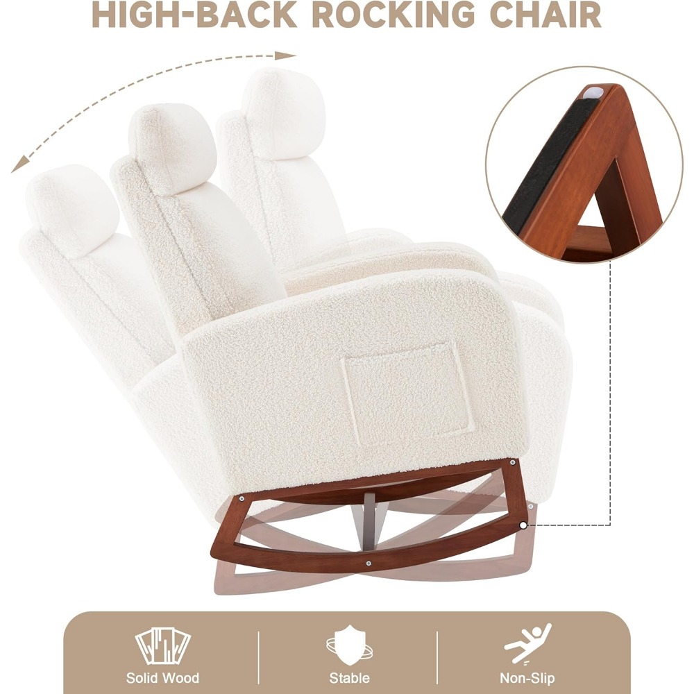 Кресло-качалка Детское кресло  – обзор и цена Baby Nursery Rocking Chair