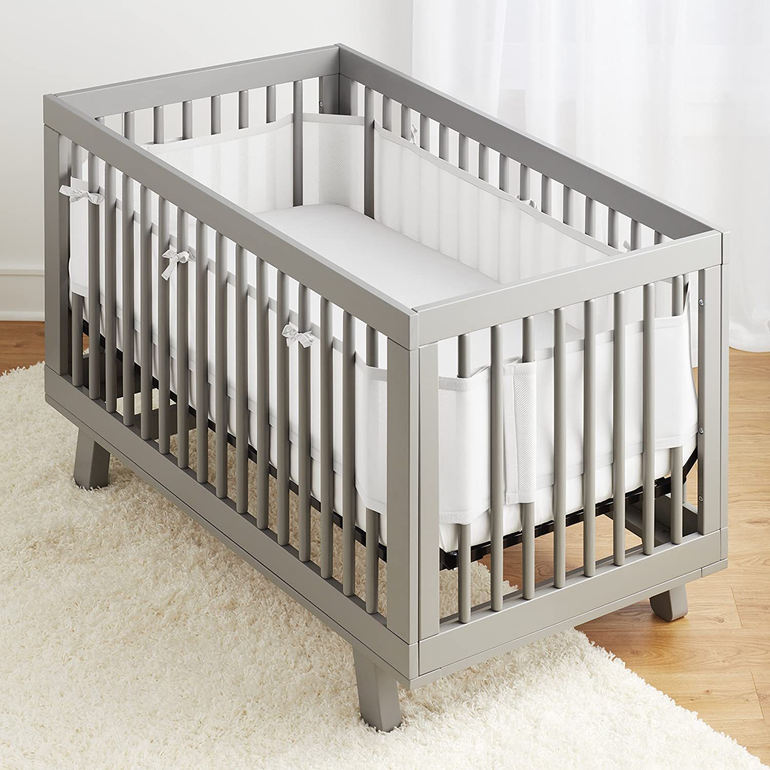 Дышащий бортик для детской кро – обзор и цена Baby Nursery Glider