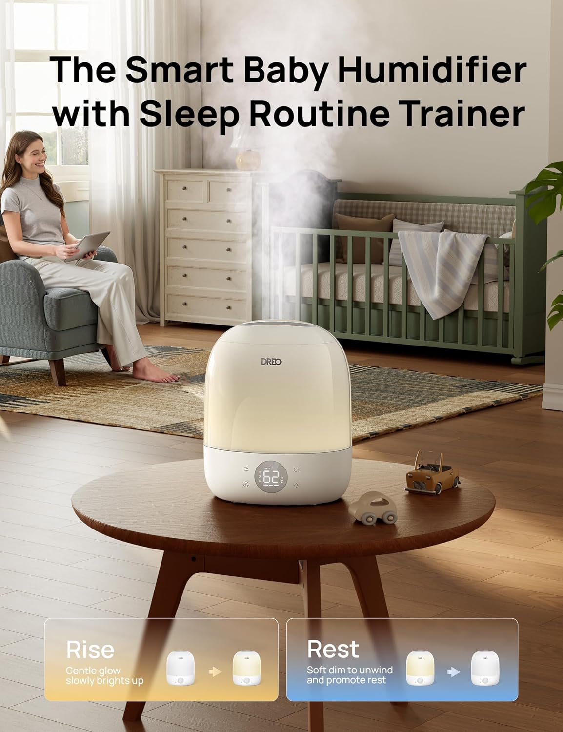 Увлажнитель воздуха 30H с холо – обзор и цена Baby Nursery Humidifier