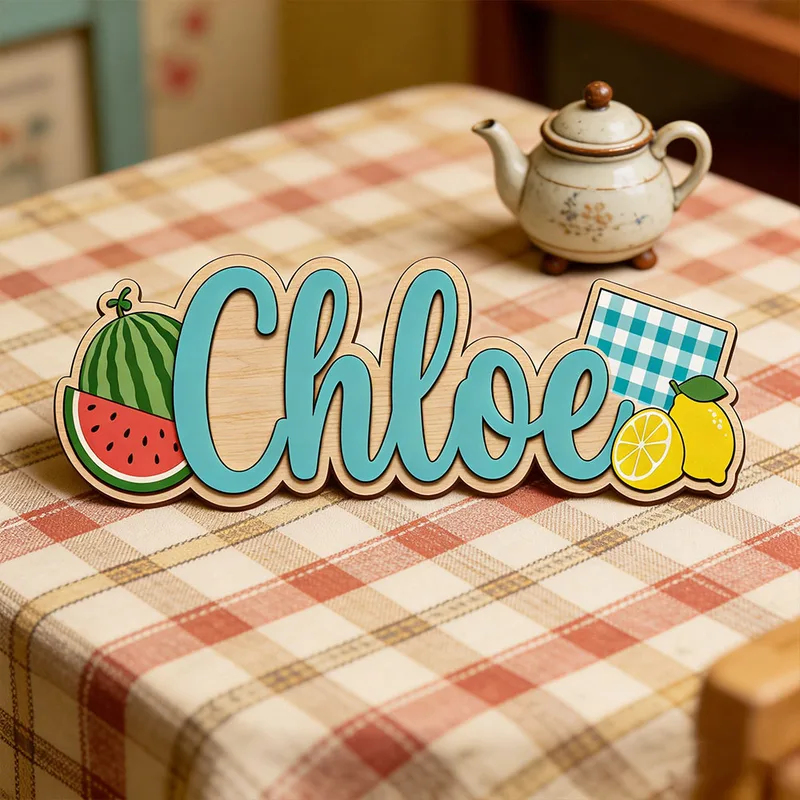 Деревянная табличка с именем н – обзор и цена Baby Nursery Name Wall Art