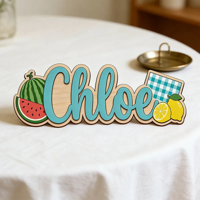 Деревянная табличка с именем н – обзор и цена Baby Nursery Name Wall Art