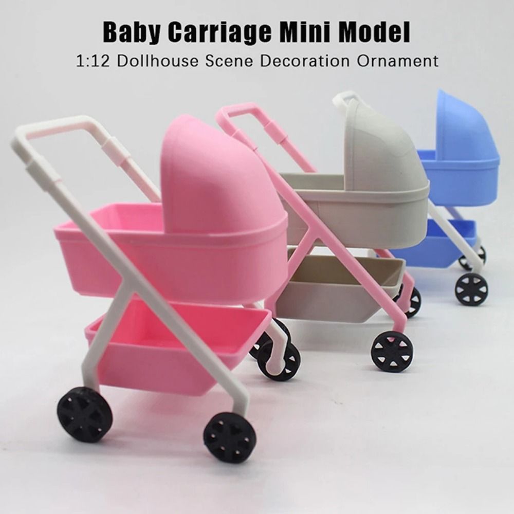1:12 Детская коляска, миниатюр – обзор и цена Baby Nursery Trolley