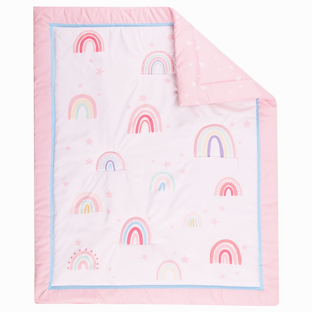 3 шт. Радужная детская кроватк – обзор и цена Baby Nursery Sets