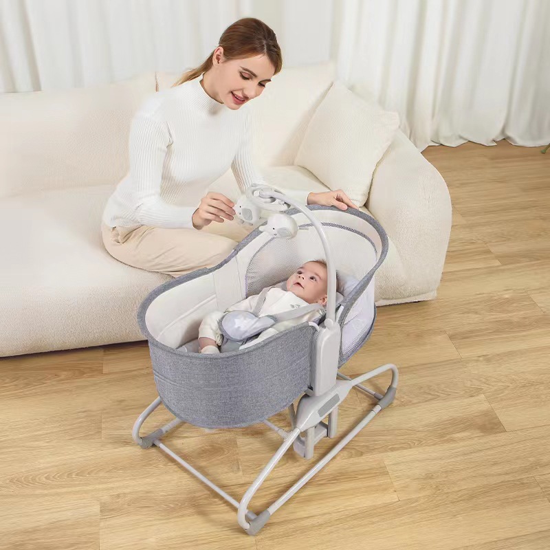 Детское кресло-качалка, электр – обзор и цена Baby Nursery Rocking Chair