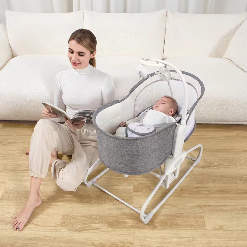 Детское кресло-качалка, электр – обзор и цена Baby Nursery Rocking Chair