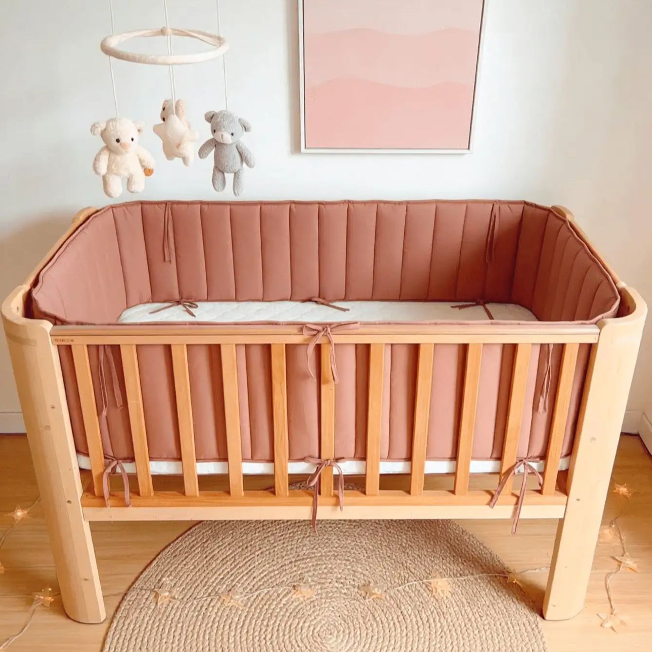 Мягкий защитный барьер-косичка – обзор и цена Baby Nursery Glider