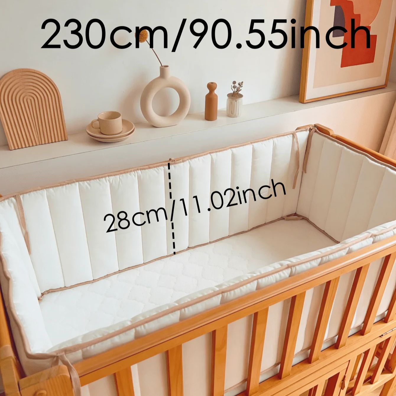 Мягкий защитный барьер-косичка – обзор и цена Baby Nursery Glider