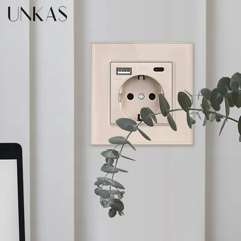 UNKAS Type-C USB-панель из зак – обзор и цена Outlet Cover Childproof