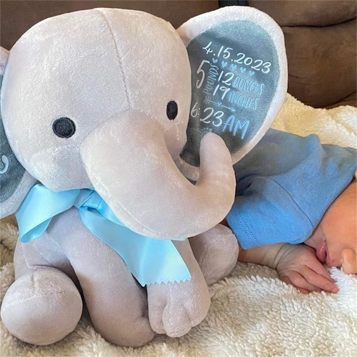 Плюшевый слон со статистикой р – обзор и цена Baby Nursery Elephant