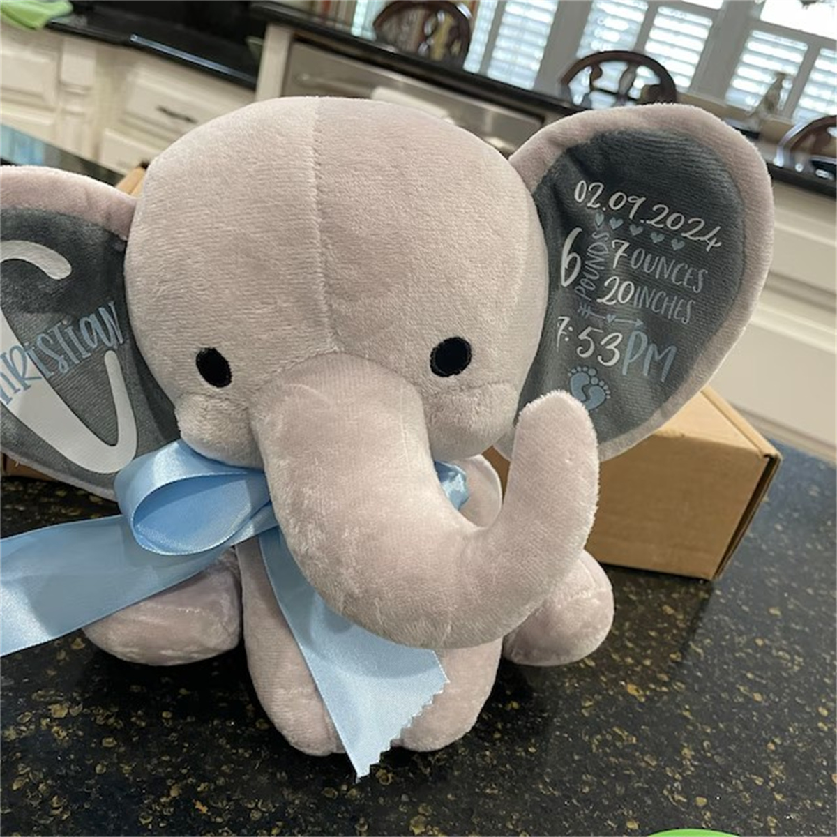Плюшевый слон со статистикой р – обзор и цена Baby Nursery Elephant