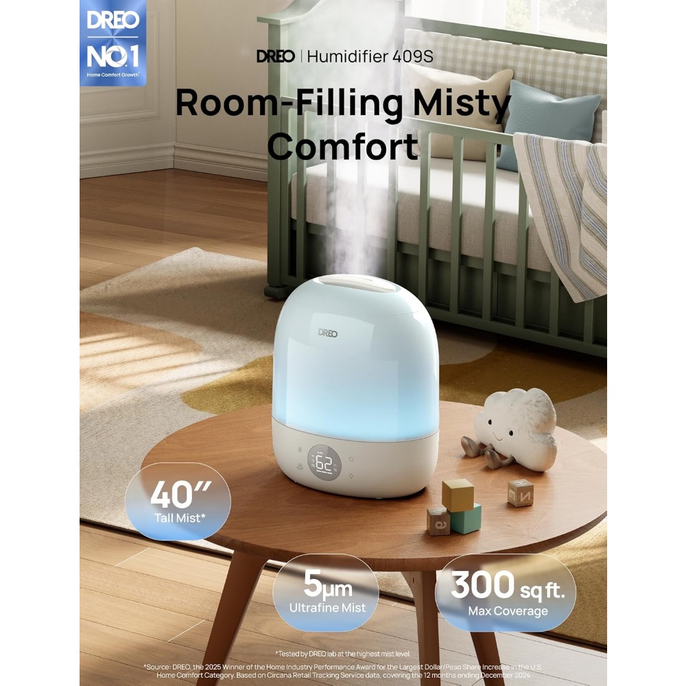 Умные увлажнители воздуха для  – обзор и цена Baby Nursery Humidifier