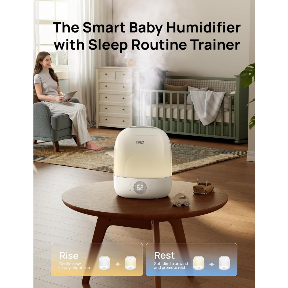 Умные увлажнители воздуха для  – обзор и цена Baby Nursery Humidifier