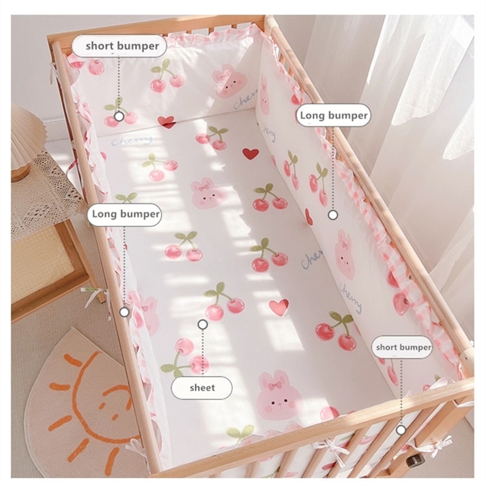 5 шт., комплект постельного бе – обзор и цена Baby Nursery Sets