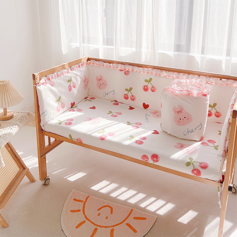 5 шт., комплект постельного бе – обзор и цена Baby Nursery Sets