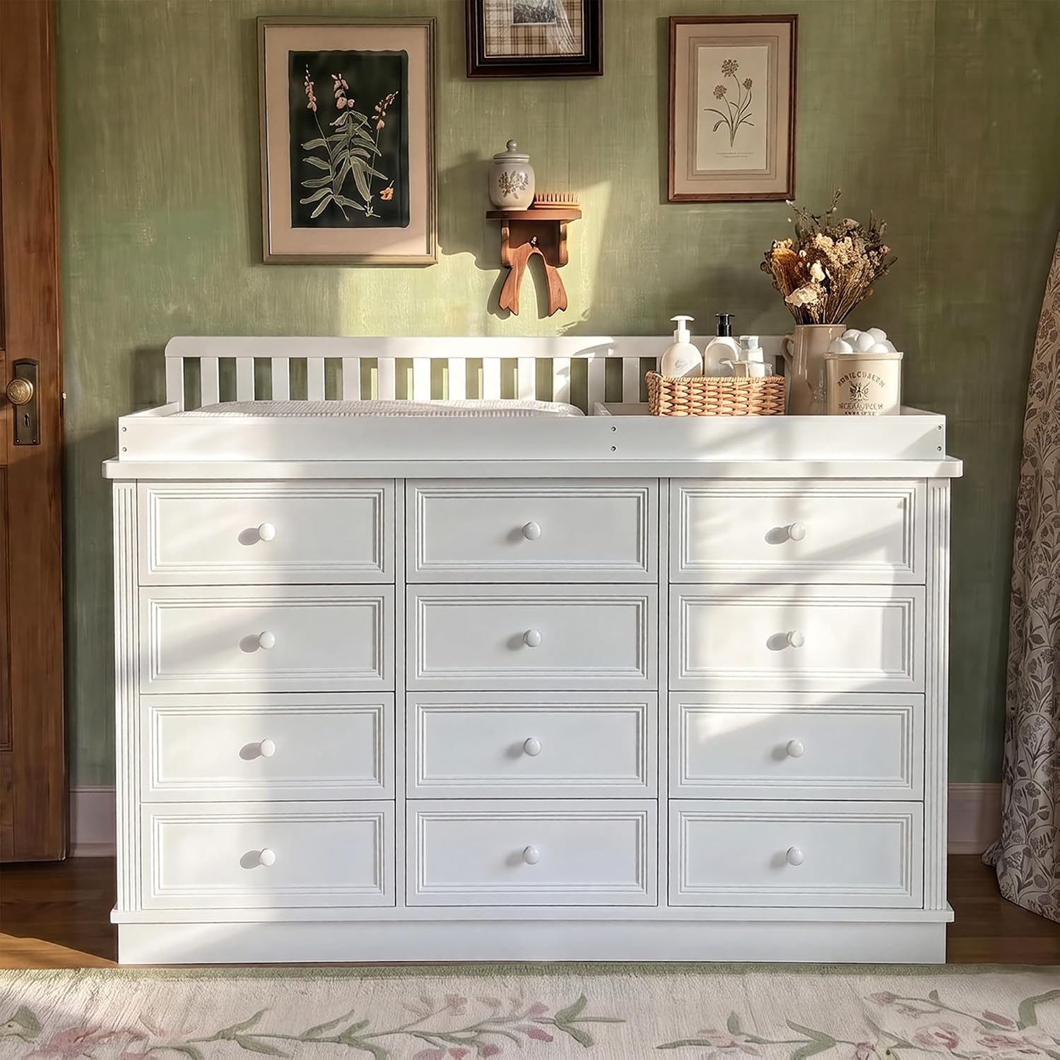 Пеленальный столик-комод, 100% – обзор и цена Baby Nursery Dresser