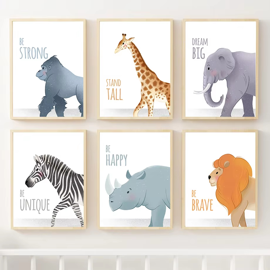 Вдохновляющие цитаты, детская  – обзор и цена Baby Nursery Elephant