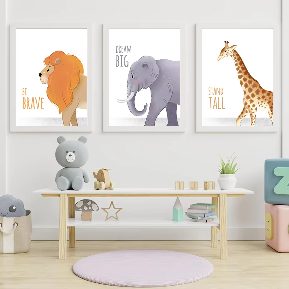 Вдохновляющие цитаты, детская  – обзор и цена Baby Nursery Elephant