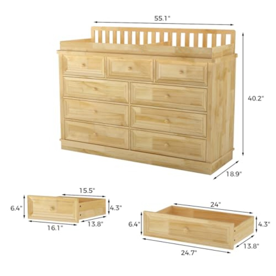 Пеленальный столик-комод из 10 – обзор и цена Baby Nursery Dresser