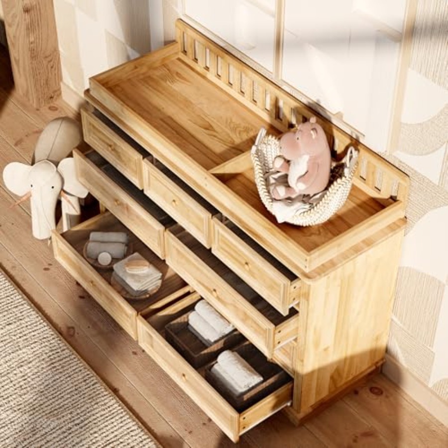 Пеленальный столик-комод из 10 – обзор и цена Baby Nursery Dresser