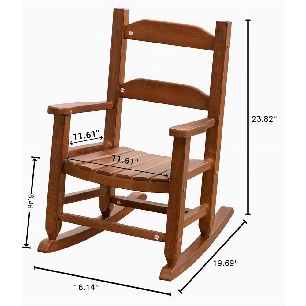 Детское деревянное кресло-кача – обзор и цена Baby Nursery Rocking Chair