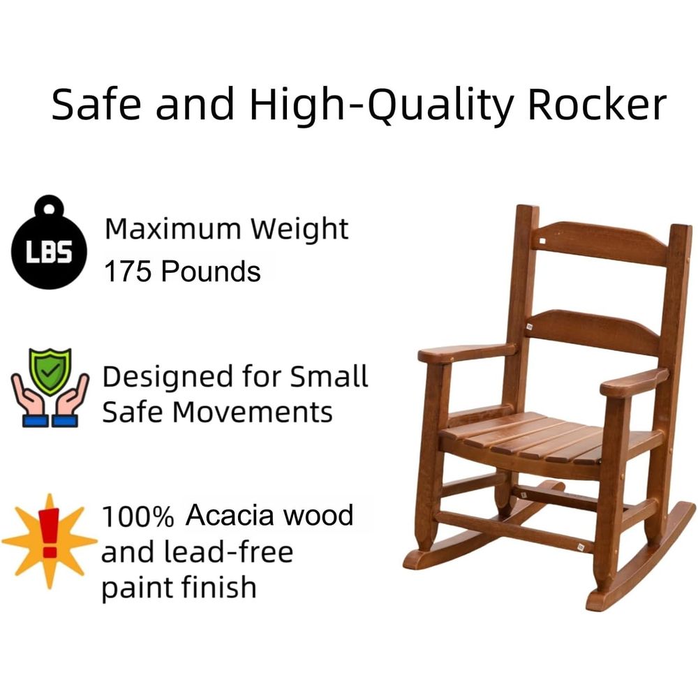 Детское деревянное кресло-кача – обзор и цена Baby Nursery Rocking Chair